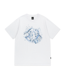 ICE GLOBE TEE white