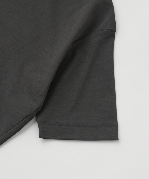B.C STOCK（ベーセーストック）の「MULTI FUNCTION 32G PONTE S/S TEE（Tシャツ/カットソー・メンズ・ホワイト/チャコールグレー/ブラック/ベージュ・SMALL/X-LARGE/MEDIUM/LARGE）」の19枚目の写真