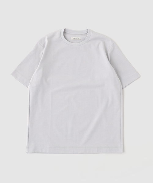 B.C STOCK（ベーセーストック）の「MULTI FUNCTION 32G PONTE S/S TEE（Tシャツ/カットソー・メンズ・ホワイト/チャコールグレー/ブラック/ベージュ・SMALL/X-LARGE/MEDIUM/LARGE）」の12枚目の写真