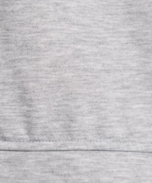 ITS'DEMO（イッツデモ）の「【洗濯機OK】ミニ裏毛ドルマントップス（Tシャツ/カットソー・レディース・ベージュ/アイボリー/ブラック/グレー・00）」の12枚目の写真