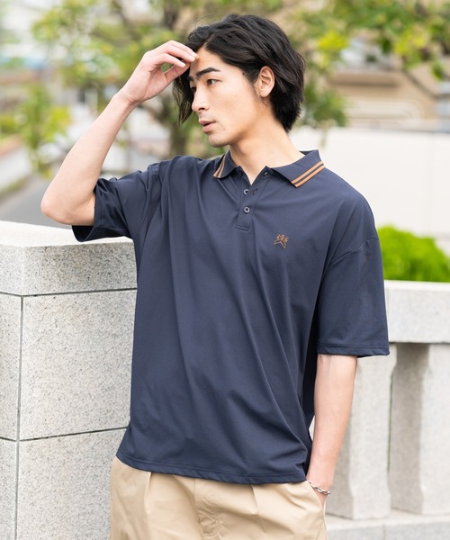 CRAFT STANDARD BOUTIQUE（クラフトスタンダードブティック）の「SPEEDRY/スピードライ マルチファンクションポロシャツ◆（Tシャツ/カットソー・メンズ・ホワイト/ブラック/チャコールグレー/ネイビー・XL/L/M）」の5枚目の写真
