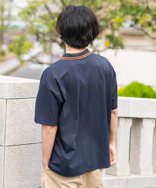 CRAFT STANDARD BOUTIQUE（クラフトスタンダードブティック）の「SPEEDRY/スピードライ マルチファンクションポロシャツ◆（Tシャツ/カットソー・メンズ・ホワイト/ブラック/チャコールグレー/ネイビー・XL/L/M）」の7枚目の写真