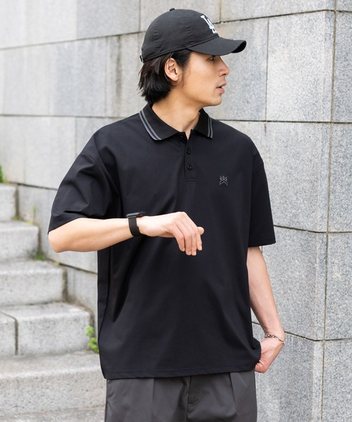 CRAFT STANDARD BOUTIQUE（クラフトスタンダードブティック）の「SPEEDRY/スピードライ マルチファンクションポロシャツ◆（Tシャツ/カットソー・メンズ・ホワイト/ブラック/チャコールグレー/ネイビー・XL/L/M）」の12枚目の写真