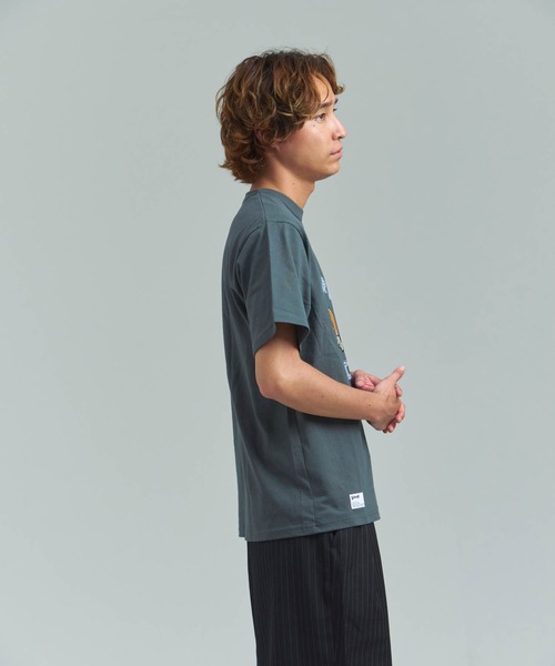 Schott(ショット)の「Schott WHATS UP DOG T-SHIRT(Tシャツ/カットソー・メンズ・チャコール/ホワイト・XL/L/M)」の10枚目の写真