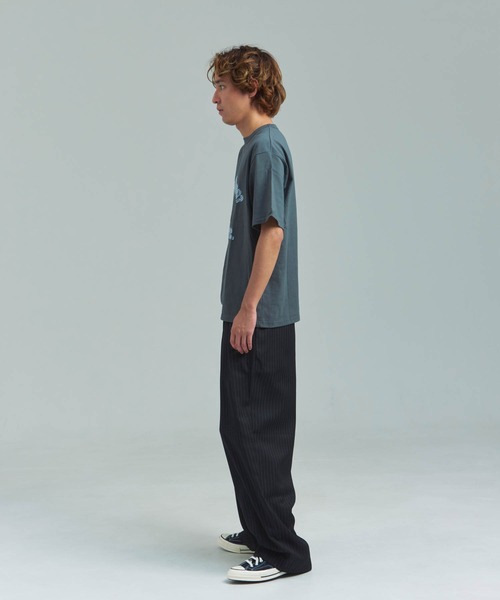 Schott(ショット)の「Schott WHATS UP DOG T-SHIRT(Tシャツ/カットソー・メンズ・チャコール/ホワイト・XL/L/M)」の18枚目の写真