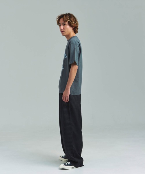 Schott(ショット)の「Schott WHATS UP DOG T-SHIRT(Tシャツ/カットソー・メンズ・チャコール/ホワイト・XL/L/M)」の19枚目の写真
