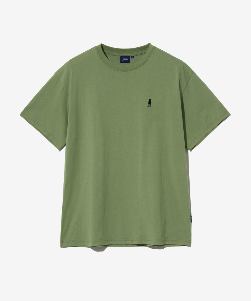 YALE(イェール)の「HERITAGE DAN T-SHIRT VTG KHAKI(Tシャツ/カットソー・レディース・その他・X-SMALL/LARGE/MEDIUM/SMALL/X-LARGE/XX-LARGE)」の1枚目の写真