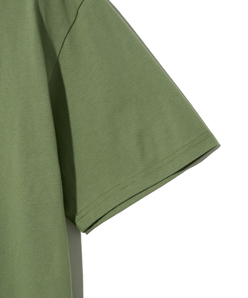YALE(イェール)の「HERITAGE DAN T-SHIRT VTG KHAKI(Tシャツ/カットソー・レディース・その他・X-SMALL/LARGE/MEDIUM/SMALL/X-LARGE/XX-LARGE)」の5枚目の写真