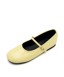Logg Wrinkle MJ フラットシューズ 2cm -WS8030 (4カラー)