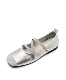 SPUR（シュプール）の「エリーゼクロワイズストラップフラットフラットシューズ1.5cm -VS9092 (5カラー)（バレエシューズ）」