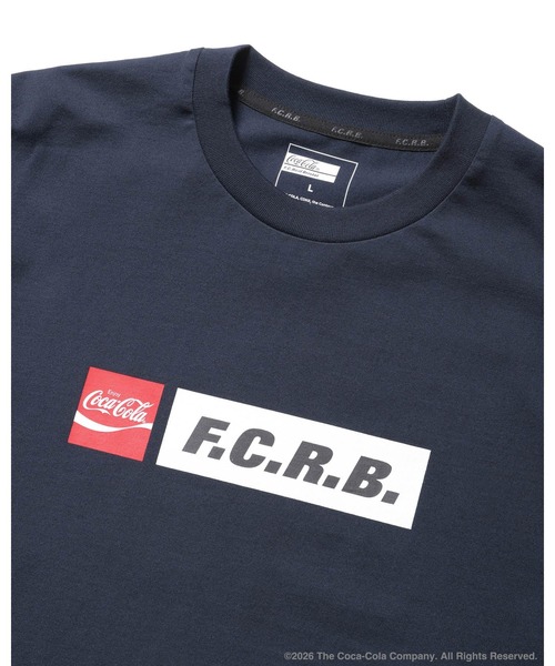 F.C.Real Bristol（エフシーレアルブリストル）の「Coca-Cola AD BANNER TEE（Tシャツ/カットソー・メンズ・ブラック/ネイビー/ホワイト・XX-LARGE/X-LARGE/LARGE/MEDIUM/SMALL）」の13枚目の写真