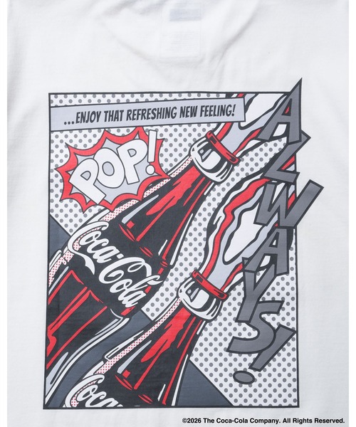 F.C.Real Bristol（エフシーレアルブリストル）の「Coca-Cola AD BANNER TEE（Tシャツ/カットソー・メンズ・ブラック/ネイビー/ホワイト・XX-LARGE/X-LARGE/LARGE/MEDIUM/SMALL）」の6枚目の写真