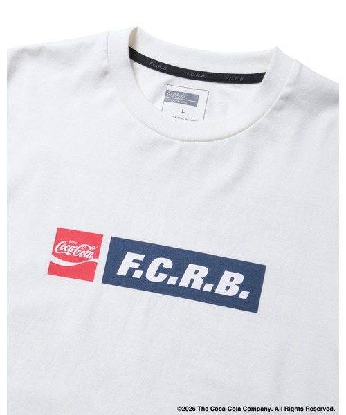 F.C.Real Bristol（エフシーレアルブリストル）の「Coca-Cola AD BANNER TEE（Tシャツ/カットソー・メンズ・ブラック/ネイビー/ホワイト・XX-LARGE/X-LARGE/LARGE/MEDIUM/SMALL）」の7枚目の写真