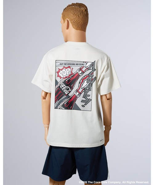 F.C.Real Bristol（エフシーレアルブリストル）の「Coca-Cola AD BANNER TEE（Tシャツ/カットソー・メンズ・ブラック/ネイビー/ホワイト・XX-LARGE/X-LARGE/LARGE/MEDIUM/SMALL）」の4枚目の写真