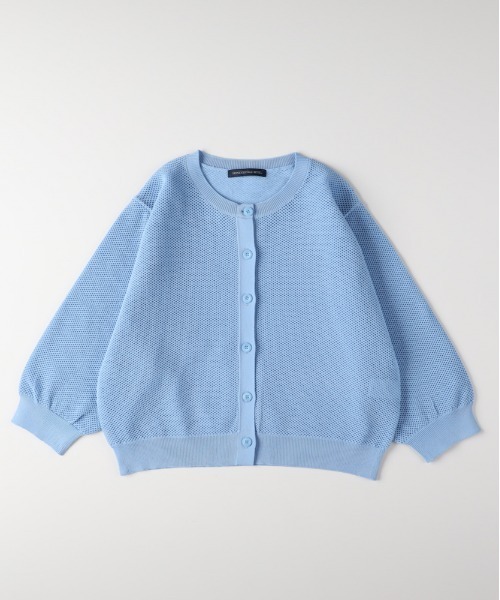 Right-on（ライトオン）の「HONEYSUCKLE ROSE(ハニーサックルローズ)メッシュカーディガン（カーディガン/ボレロ・レディース・キナリ/ブルー/ブラック・M/L）」の16枚目の写真