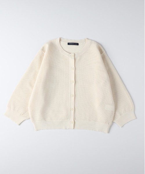 Right-on（ライトオン）の「HONEYSUCKLE ROSE(ハニーサックルローズ)メッシュカーディガン（カーディガン/ボレロ・レディース・キナリ/ブルー/ブラック・M/L）」の21枚目の写真