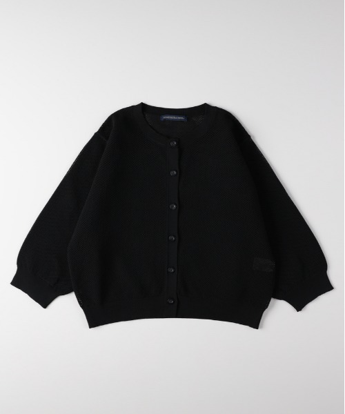 Right-on（ライトオン）の「HONEYSUCKLE ROSE(ハニーサックルローズ)メッシュカーディガン（カーディガン/ボレロ・レディース・キナリ/ブルー/ブラック・M/L）」の22枚目の写真