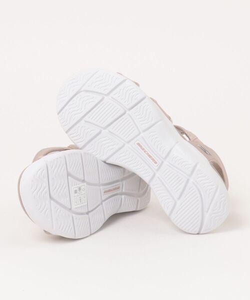 SKECHERS（スケッチャーズ）の「SKECHERS スケッチャーズ SWIFT FIT スウィフトフィット ARCH COMFORT 2.0-ENDLESS HOLIDAY 軽量 レディースサンダル(アーチコンフォート) 898094（サンダル・レディース・ブラック×ブラック/ベージュ/パープル系その他・23.0cm/24.0cm/25.0cm/26.0cm）」の5枚目の写真
