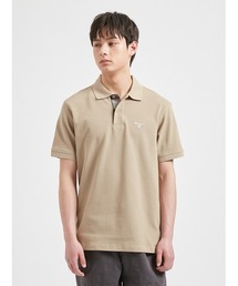 タータン チェック Barbour ロゴ スポーツ ポロシャツ