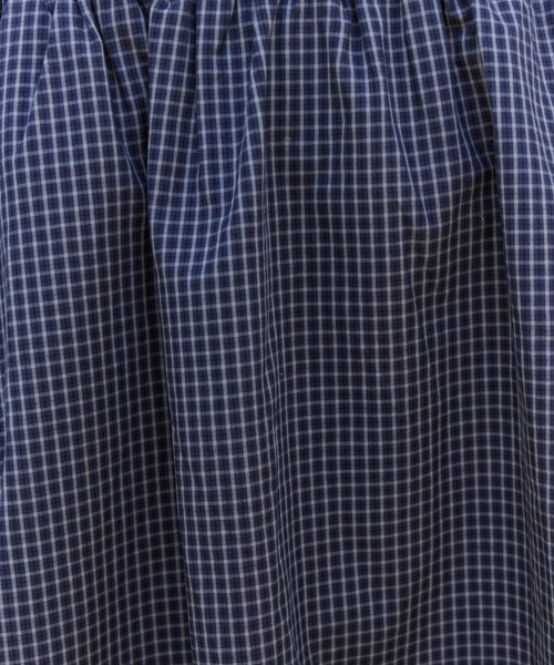 GIUNON(ジウノン)の「shirring midi check skirt / シャーリングミディチェックスカート(スカート・レディース・グレー/ネイビー・FREE)」の20枚目の写真