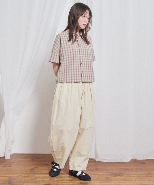 fig London(フィグロンドン)の「yeti pants(その他パンツ・レディース・ブラック/アイボリー/ダークブラウン・FREE)」の8枚目の写真