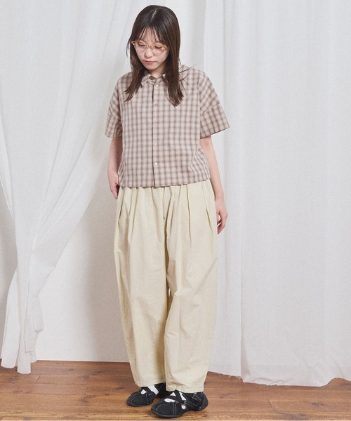 fig London(フィグロンドン)の「yeti pants(その他パンツ・レディース・ブラック/アイボリー/ダークブラウン・FREE)」の9枚目の写真