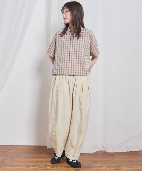fig London(フィグロンドン)の「yeti pants(その他パンツ・レディース・ブラック/アイボリー/ダークブラウン・FREE)」の13枚目の写真
