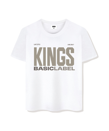 BASIC LABEL（ベーシックラベル）の「Kingsof overfit short-sleeved T-shirt 4 Color [BLSE_1006]（Tシャツ/カットソー）」