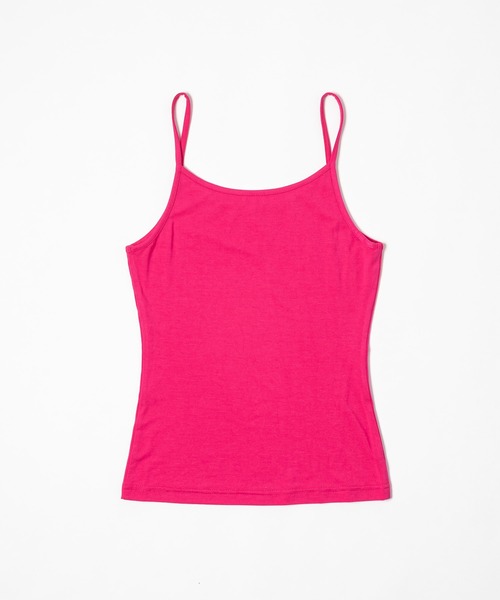 FEKETE(フェケテ)の「minimal camisole / ストレッチキャミソール(キャミソール・レディース・ターコイズブルー/ピンク/ブラック・SMALL/LARGE/MEDIUM)」の4枚目の写真