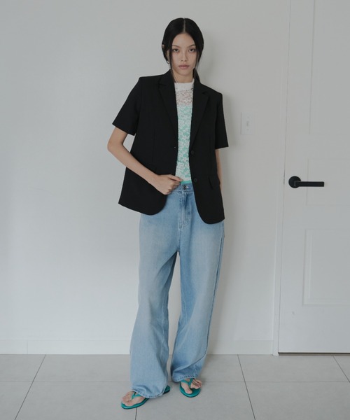 FEKETE(フェケテ)の「minimal camisole / ストレッチキャミソール(キャミソール・レディース・ターコイズブルー/ピンク/ブラック・SMALL/LARGE/MEDIUM)」の22枚目の写真
