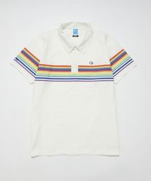TMT（ティーエムティー）の「【TMT×Ocean Pacific】 PEARTEX POLO SHIRT（BORDER）（ポロシャツ）」