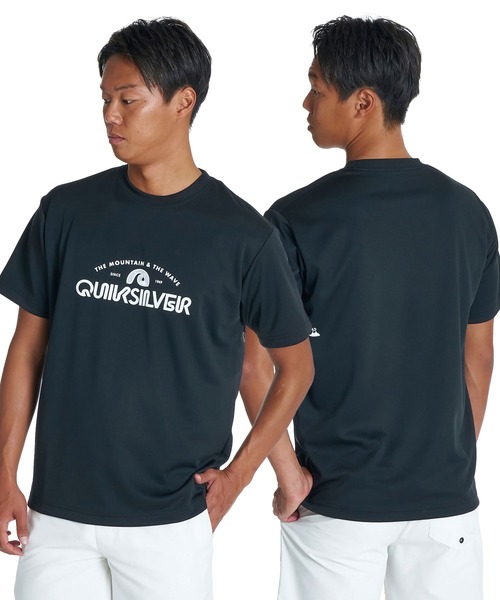 Quiksilver(クイックシルバー)の「QUIKSILVER メンズ EV CORPO CLASSIC SS 半袖Tシャツ 速乾 UPF50+ ドライタッチ【2026年夏モデル】(Tシャツ/カットソー・メンズ・ホワイト/ブラック/ピンク・X-LARGE/MEDIUM/LARGE)」の2枚目の写真