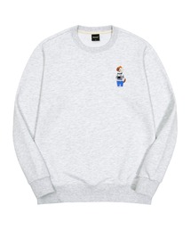 ミニミフォトグラファー ブロドック刺繍特別裏毛スウェット