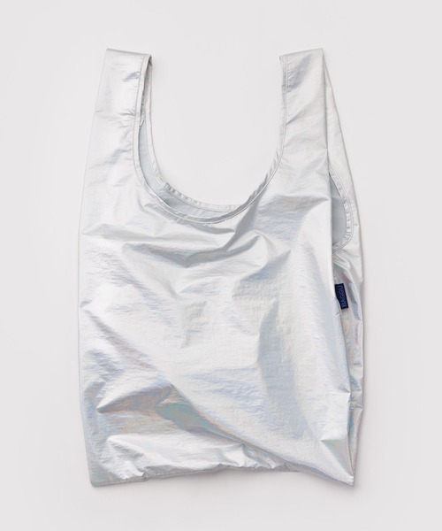 BAGGU(バグー)の「STANDARD BAGGU 643.メタリックムーンストーン(エコバッグ/サブバッグ・レディース・シルバー・FREE)」の1枚目の写真