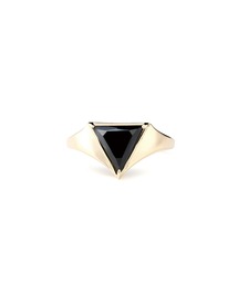 Irise coffret（イリスコフレ）の「［UNTITLED］K10YG ブラック スピネル リング｜Black spinel Ring（リング）」