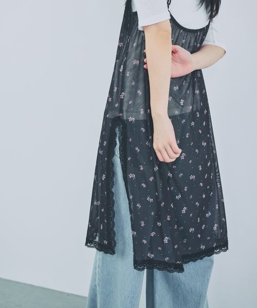 JEANASIS(ジーナシス)の「【選べる着丈】シアーレースキャミワンピース/1049061(その他トップス・レディース・ブラック系その他/ホワイト系その他・SMALL/FREE)」の19枚目の写真