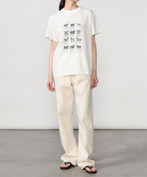 Bshop(ビショップ)の「History of Art | プリントTシャツ DOG WOMEN(Tシャツ/カットソー・レディース・ホワイト系その他・S)」の11枚目の写真