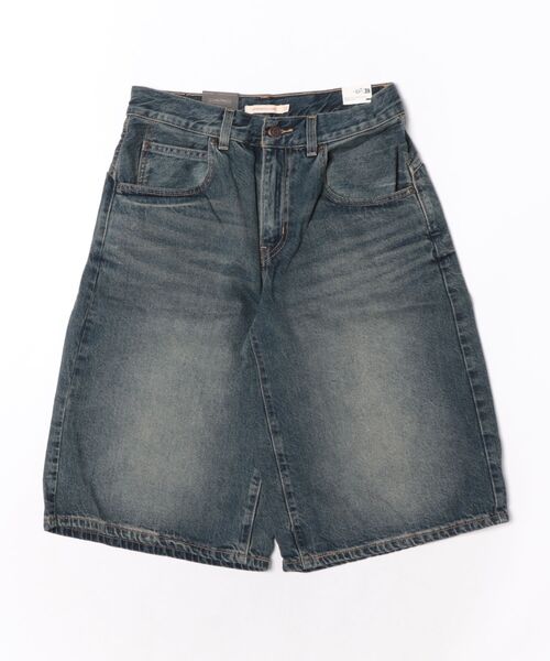 Levi's(リーバイス)の「【Levi’s】SUPER BAGGY JORT(デニムパンツ・レディース・インディゴブルー/ブラック・25/26/27)」の1枚目の写真