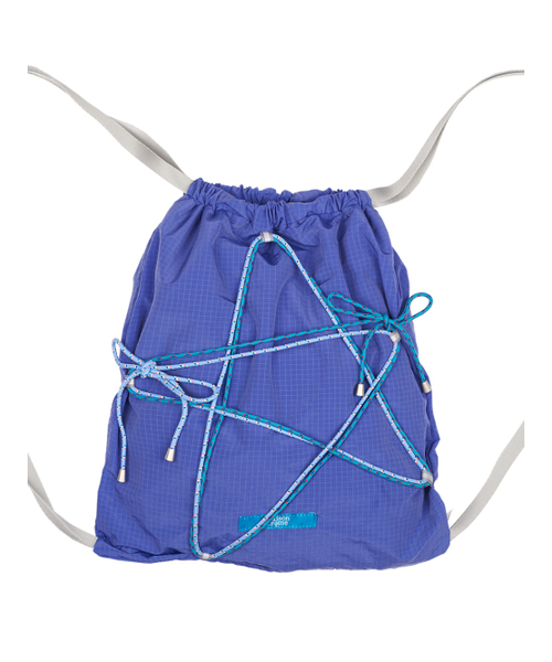 MAISON CREME（メゾンクレム）の「[Archive] Twinkle string backpack_Purple blue（バックパック/リュック・レディース・その他・FREE）」の4枚目の写真