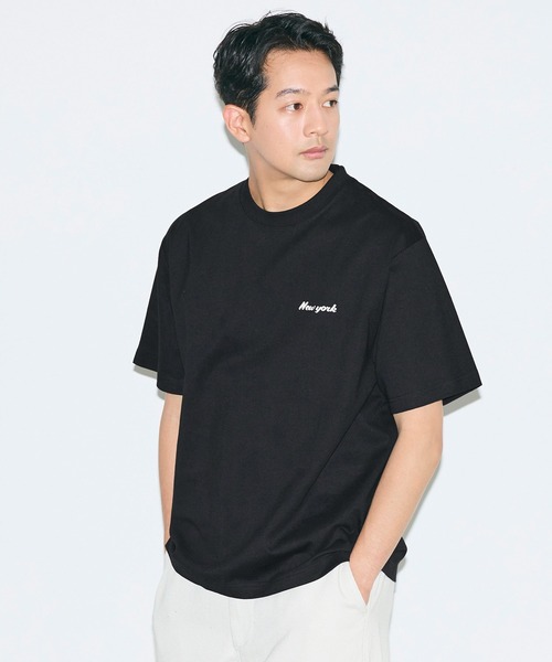 coca(coca)(コカ)の「胸プリントTシャツ(Tシャツ/カットソー・メンズ・ホワイト/ブラック・L/XL/M)」の1枚目の写真