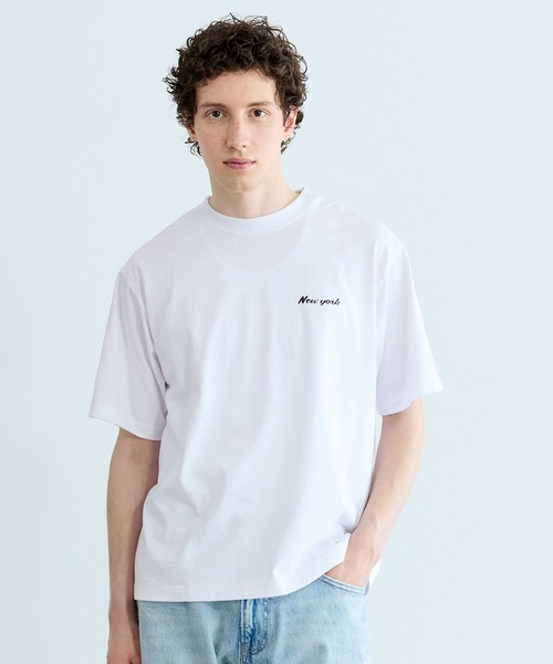 coca(coca)(コカ)の「胸プリントTシャツ(Tシャツ/カットソー・メンズ・ホワイト/ブラック・L/XL/M)」の8枚目の写真