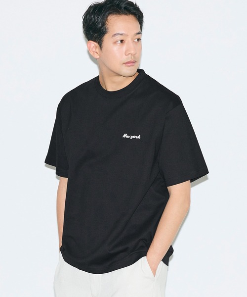 coca(coca)(コカ)の「胸プリントTシャツ(Tシャツ/カットソー・メンズ・ホワイト/ブラック・L/XL/M)」の6枚目の写真