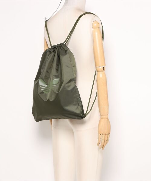 adidas(アディダス)の「adidas アディダス U ADICOLOR GYMSACK バッグ KU8068 NIGHTCARGO(ボディバッグ/ウエストポーチ・メンズ・ブラウン・FREE)」の5枚目の写真