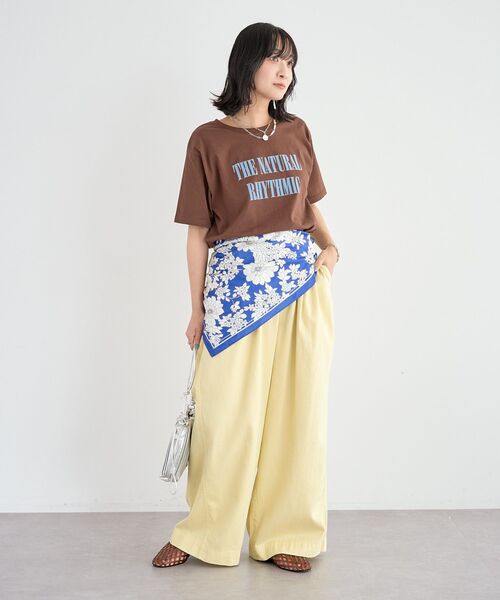Green Parks(グリーンパークス)の「イージードロストパンツ(その他パンツ・レディース・インディゴブルー/イエロー/ピンク・M/L)」の19枚目の写真