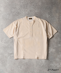 J.S.Homestead / フェード ヘンリー ネック Tシャツ