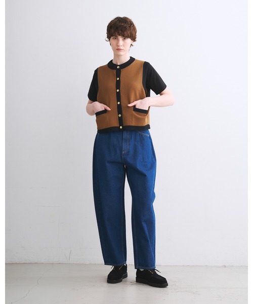 Traditional Weatherwear(トラディショナルウェザーウェア)の「UNIONSLACKS 303D(スラックス・レディース・ブルー・S/XS)」の2枚目の写真