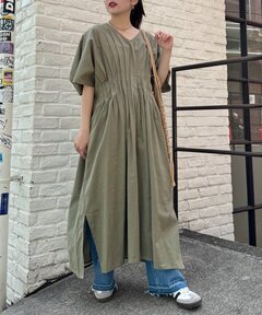 WEB限定 / 追加》タイプライタータックワンピース（ワンピース