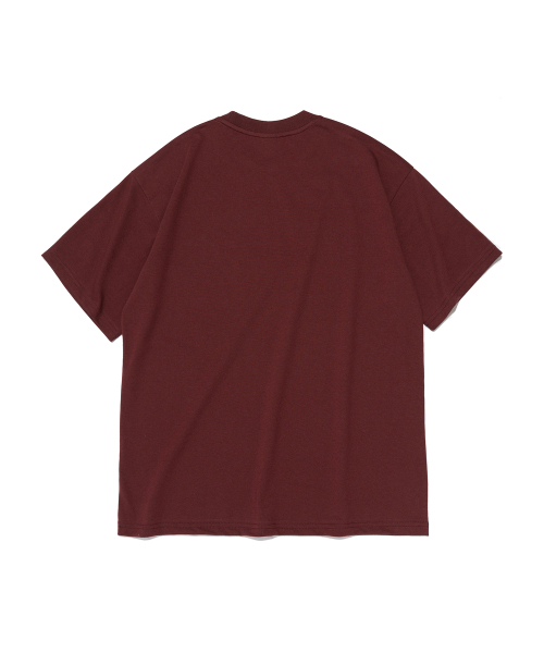 BERNI(ベルニ)の「アメリカロゴ半袖Tシャツ(ワイン)(Tシャツ/カットソー・レディース・その他・SMALL/MEDIUM/LARGE/X-LARGE/2XL)」の2枚目の写真