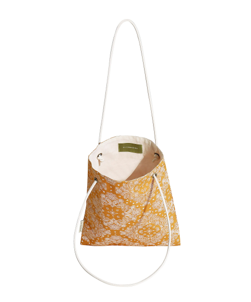 SOCHARMING（ソーチャーミング）の「Mini shoulder bag - paisley 6 colors（エコバッグ/サブバッグ・レディース・ネイビー/レッド/カーキ/イエロー/グリーン/オレンジ系その他・FREE）」の8枚目の写真