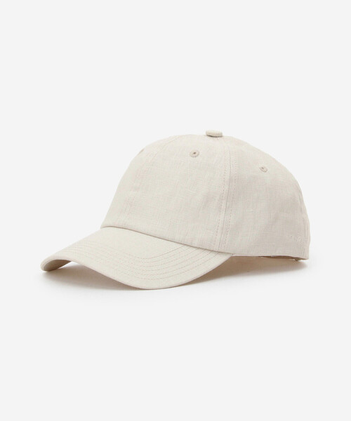 Bshop（ビショップ）の「PROTAGONISTA | リネン 6パネルキャップ WOMEN（キャップ・レディース・ブラウン/ベージュ・F）」の2枚目の写真